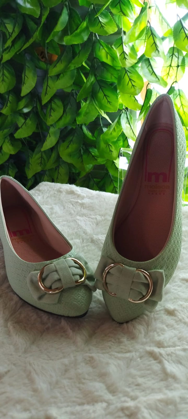 ⚜️Sapatilha Mint Green Tecido Moleca🟣